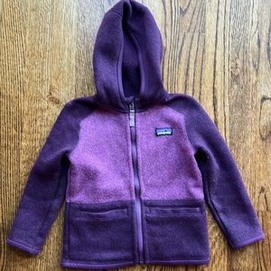 Patagonia sweater fleece jacket 2T
